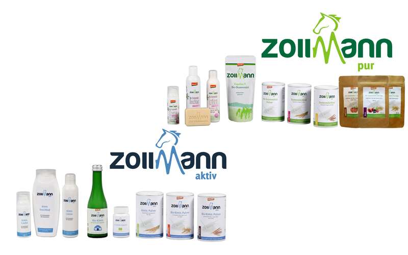 Zollmann Stutenmilch Produktlinien pur aktiv Stutenmilch Kimis