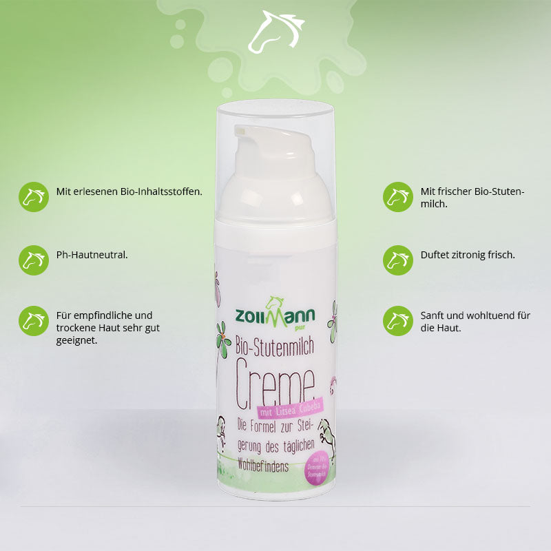 Bio-Stutenmilch Creme