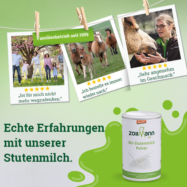 Bio-Stutenmilch Pulver aus dem Odenwald – natürlich & ursprünglich