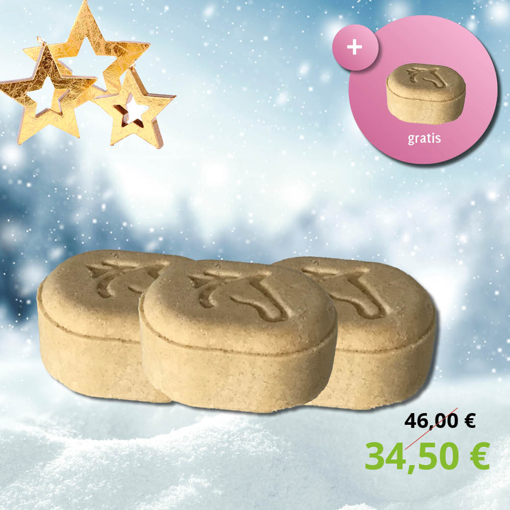 Festes Duschshampoo mit Stutenmilch Litsea Cubeba