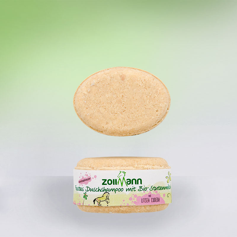 Winterangebot Festes Duschshampoo mit Stutenmilch Litsea Cubeba 3+1